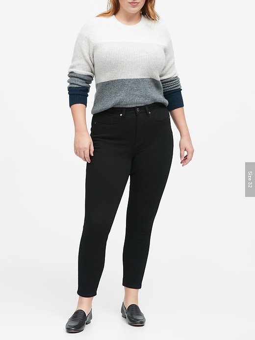 Image number 7 showing, Curvy Mid-Rise Skinny Fade-Resistant Jean