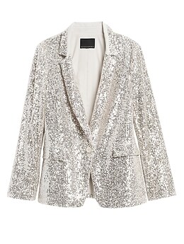 Sequin blazer for on sale ladies