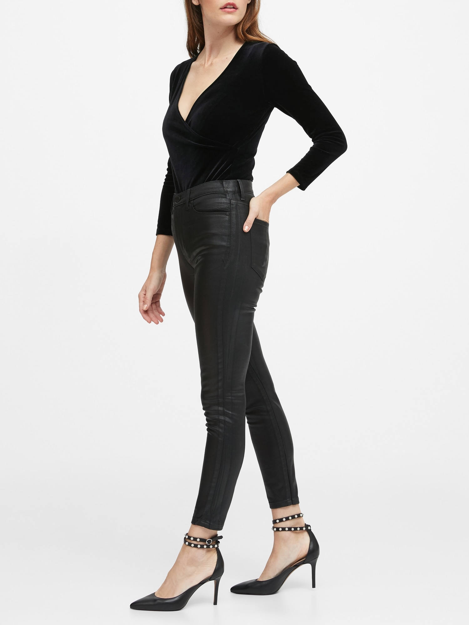 Wrap Bodysuit  Banana Republic