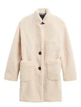 Sherpa hotsell cocoon coat