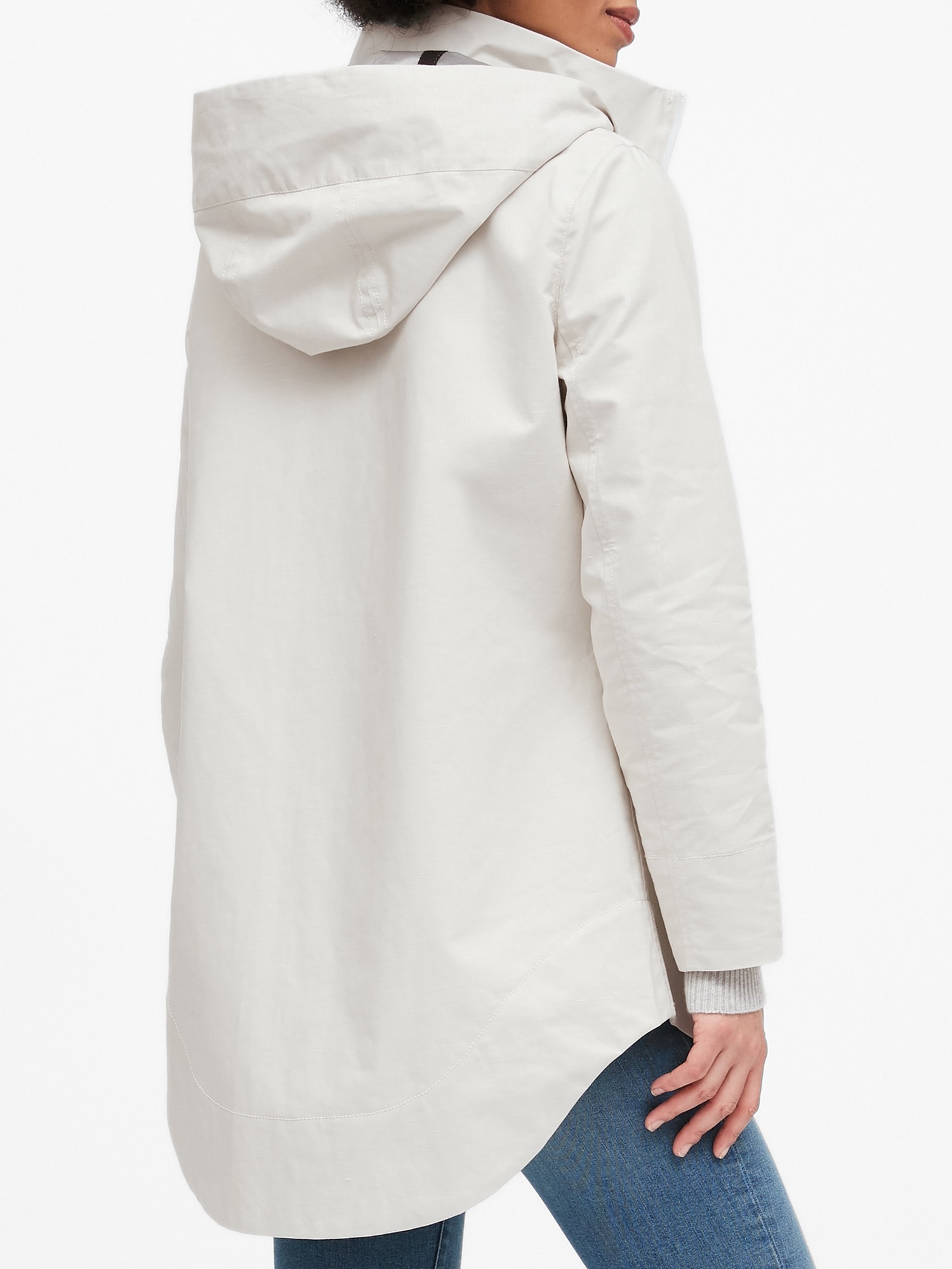 Cotton rain outlet jacket