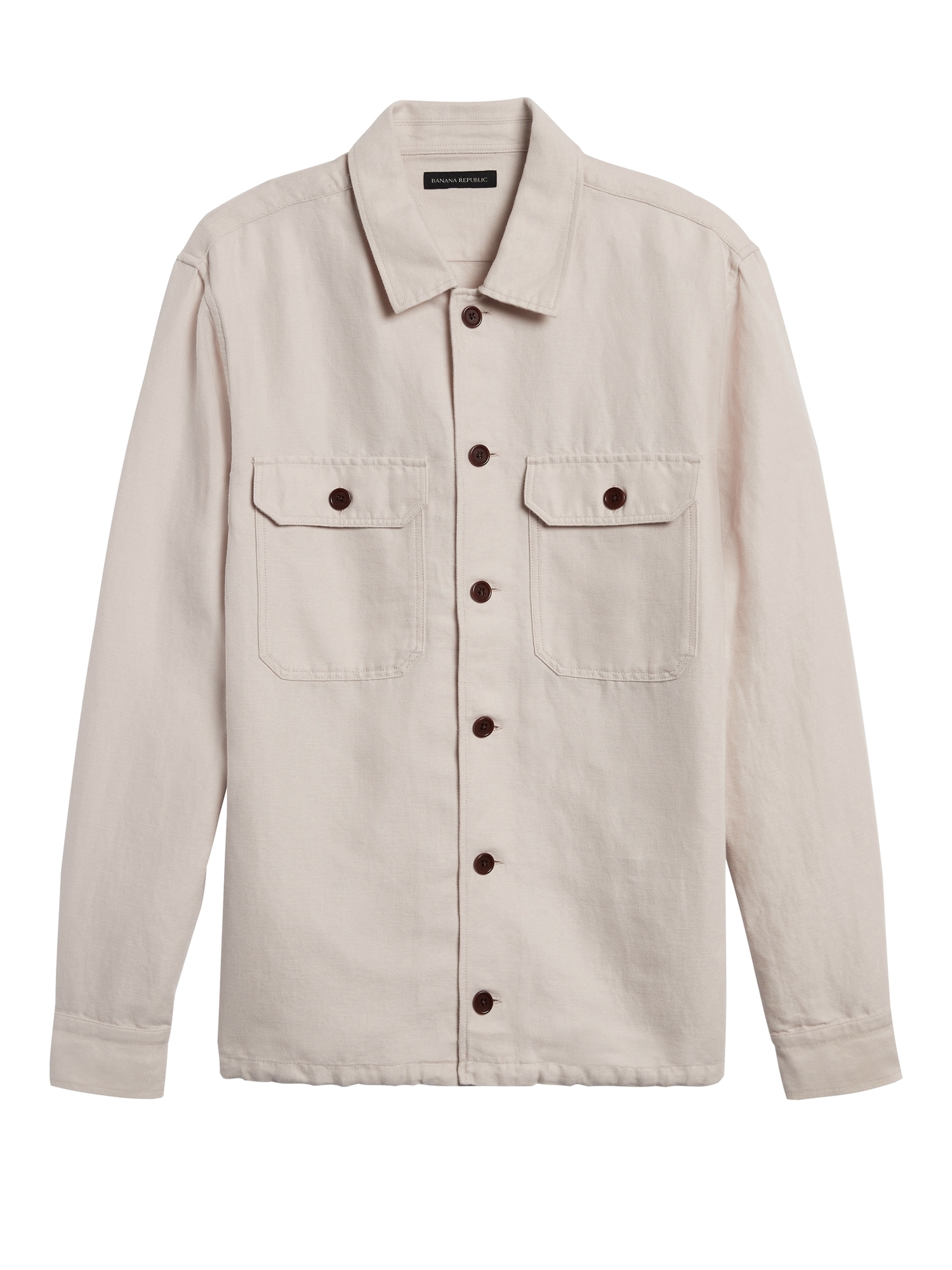 Linen-Cotton Coach's Jacket