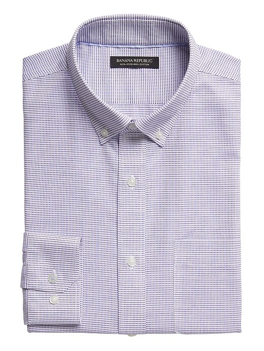 Banana republic slim fit dress shirt online