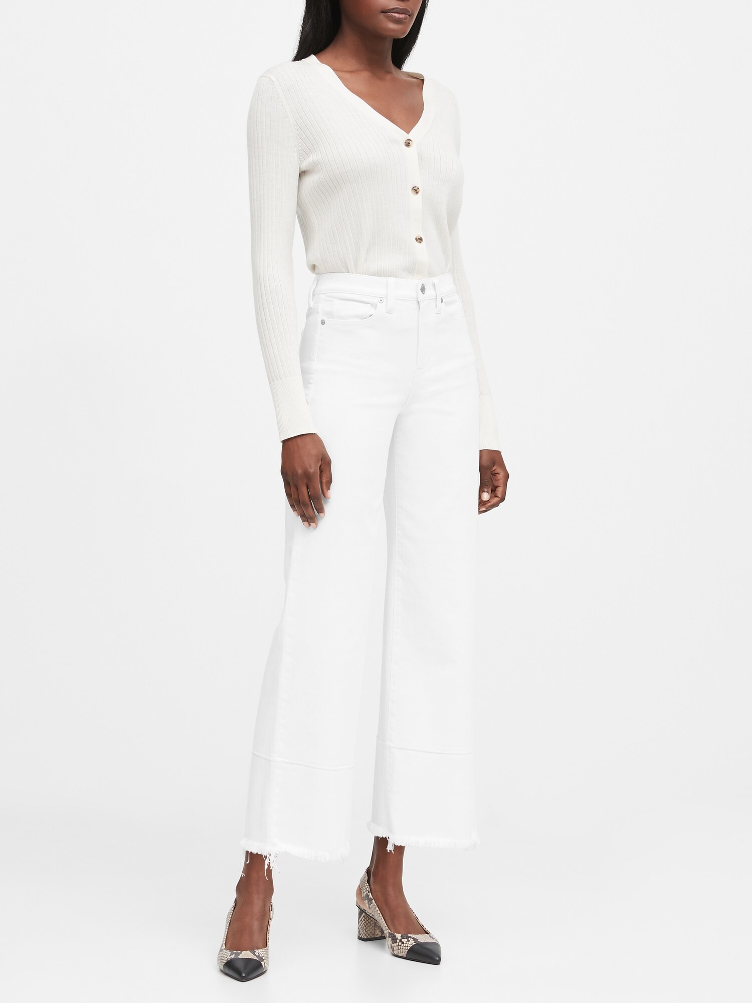 banana republic wide leg jeans