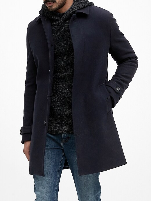 Banana republic italian car coat online