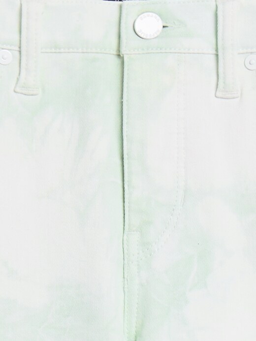 Image number 6 showing, Petite Mid-Rise Skinny Tie-Dye Jean