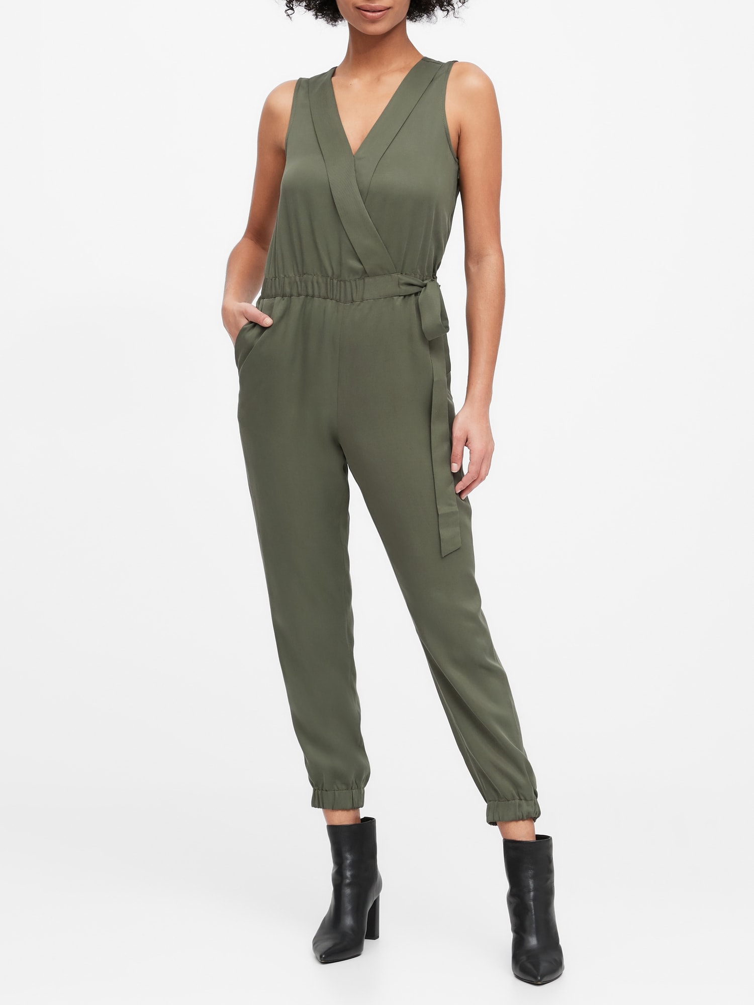 banana republic petite jumpsuit