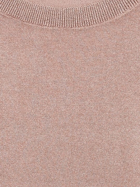 Petite Shimmer Short-Sleeve Sweater