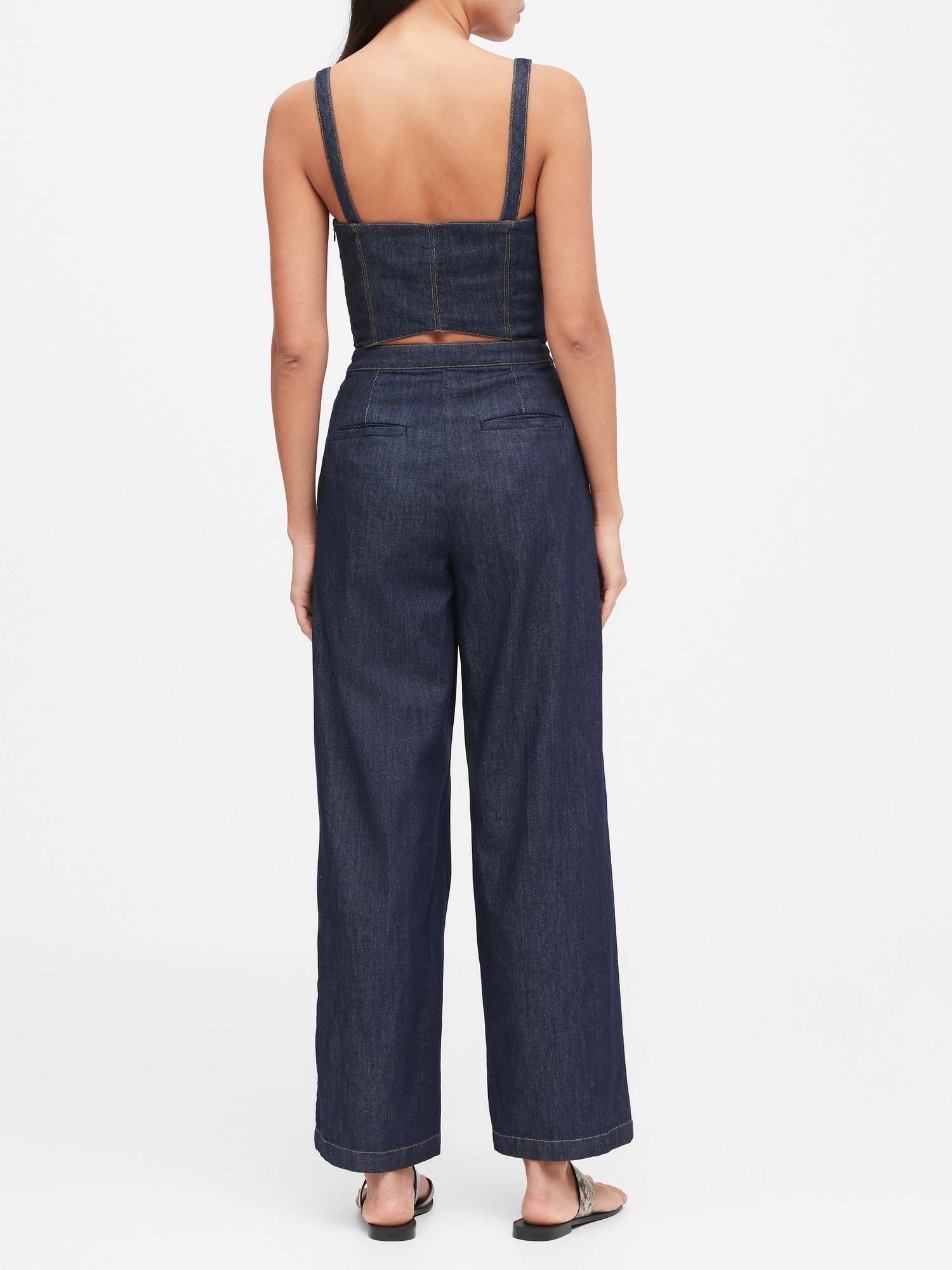 Banana republic deals denim jumpsuit