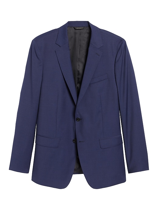 Image number 5 showing, Slim Italian Wool Suit Jacket