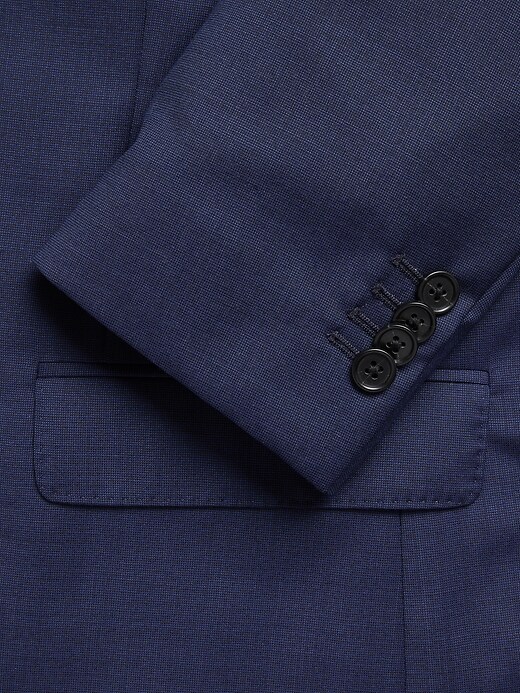 Image number 7 showing, Slim Italian Wool Suit Jacket