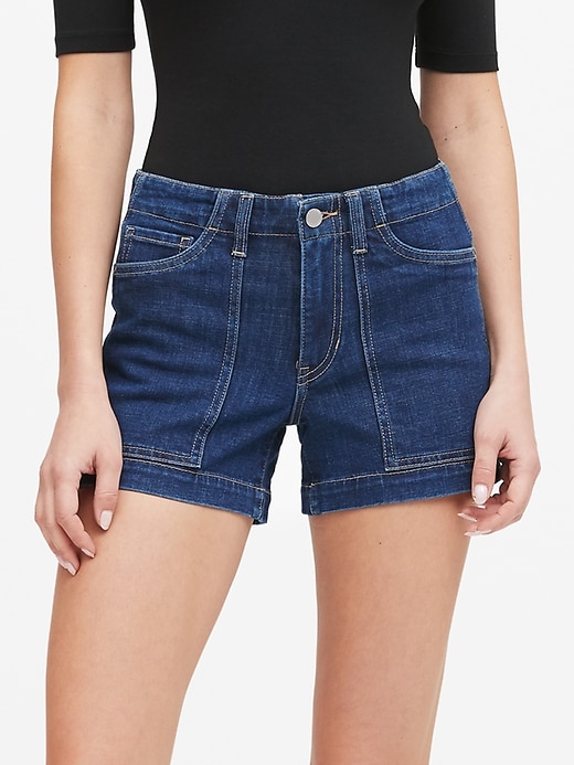 Banana republic jean shorts on sale