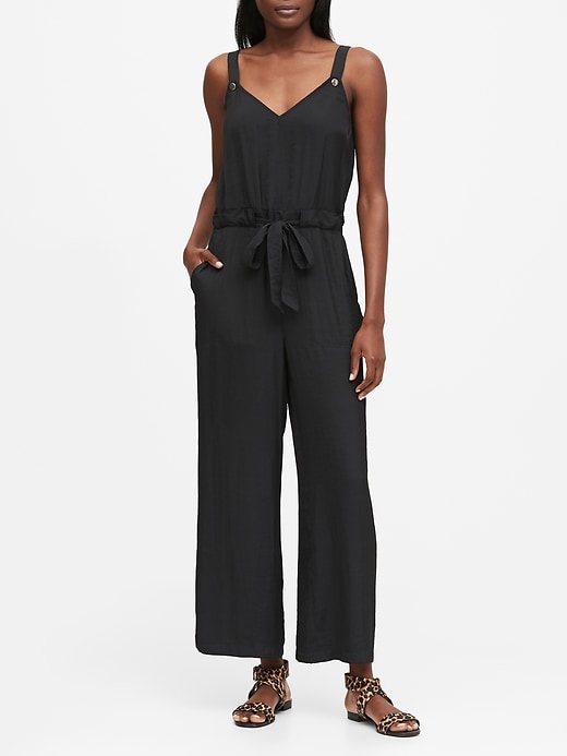 Banana republic black jumpsuit online