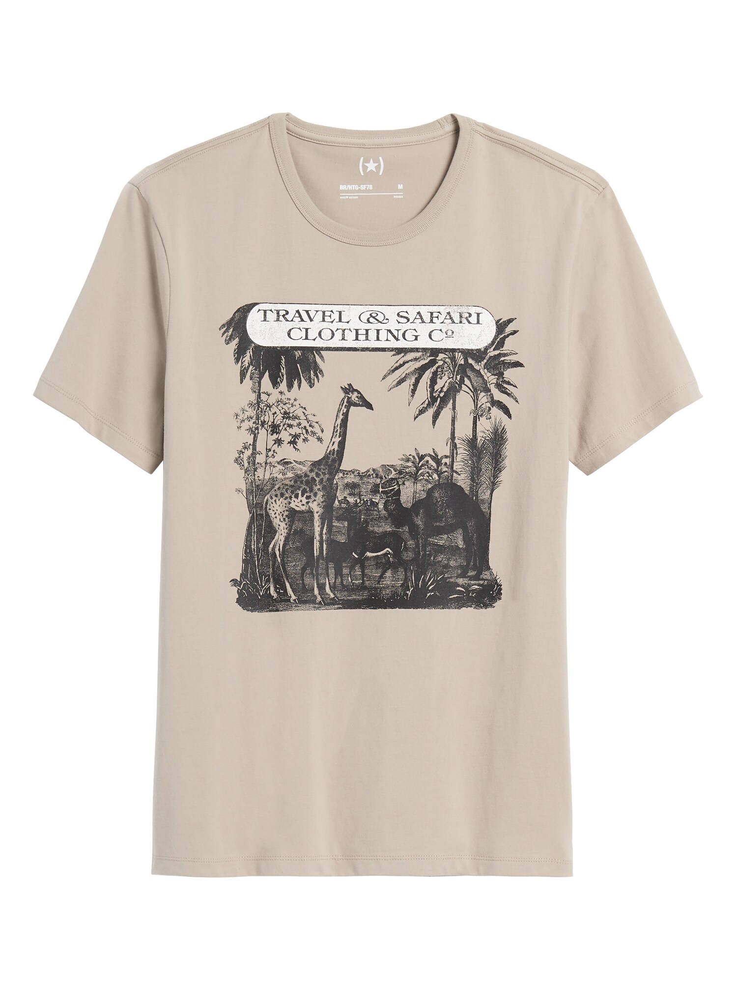 Heritage Giraffe Graphic T-Shirt