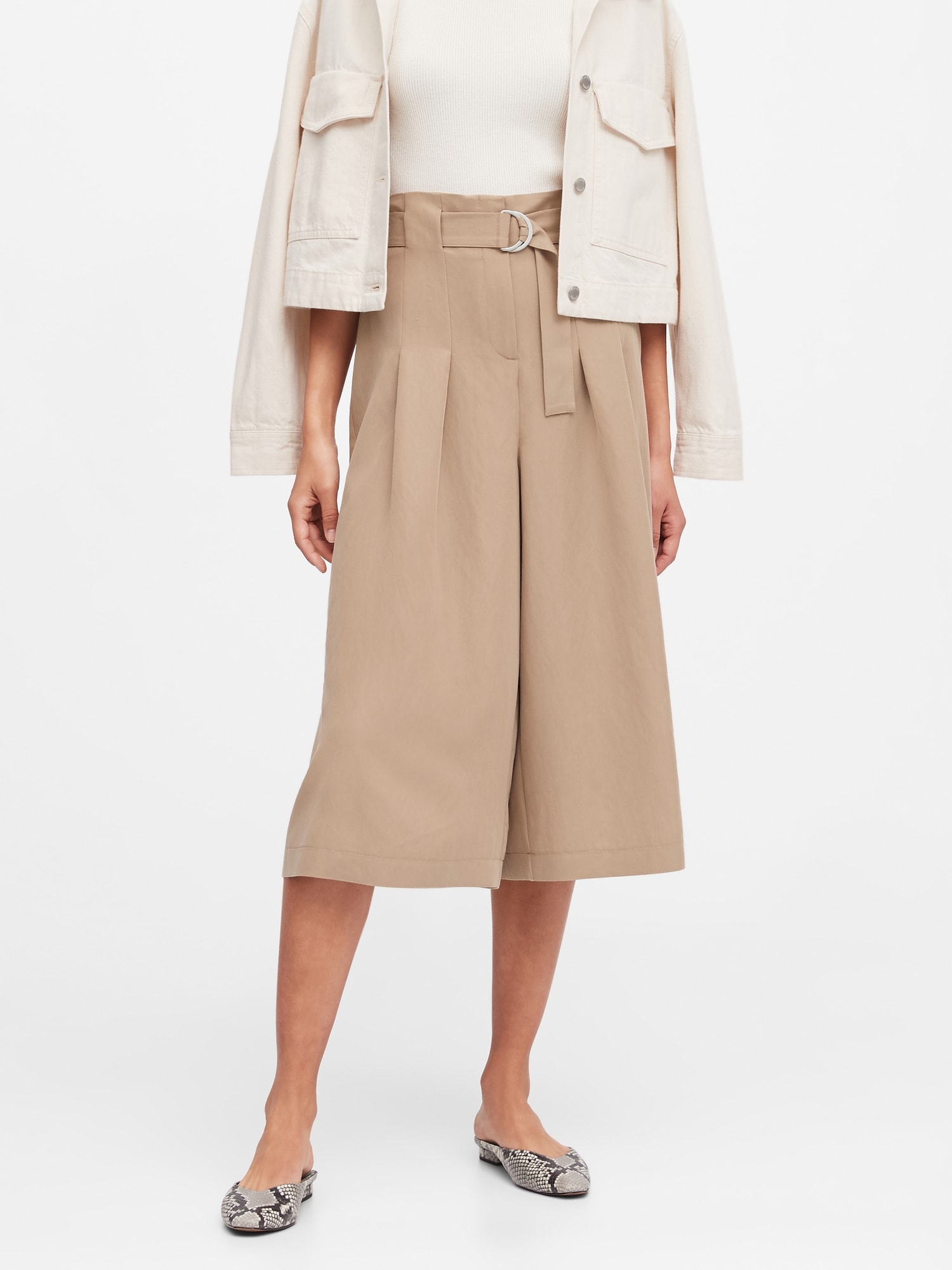 High-Rise Culottes