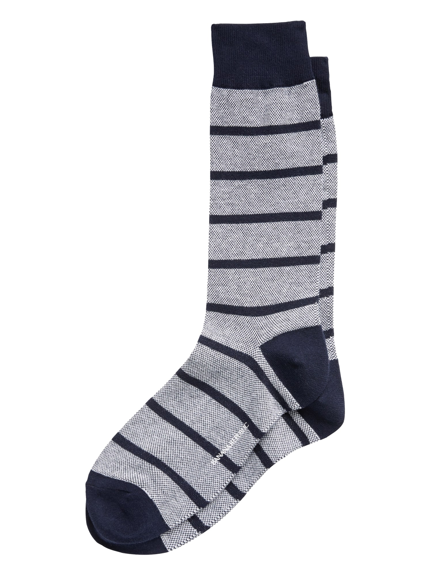 Birdseye Stripe Sock