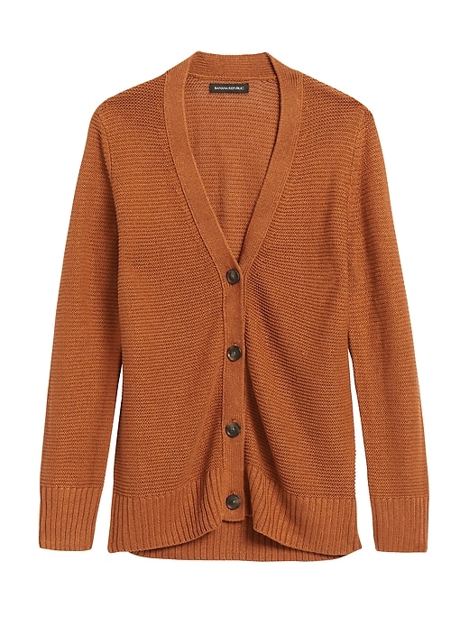 Italian Linen Cardigan Sweater | Banana Republic