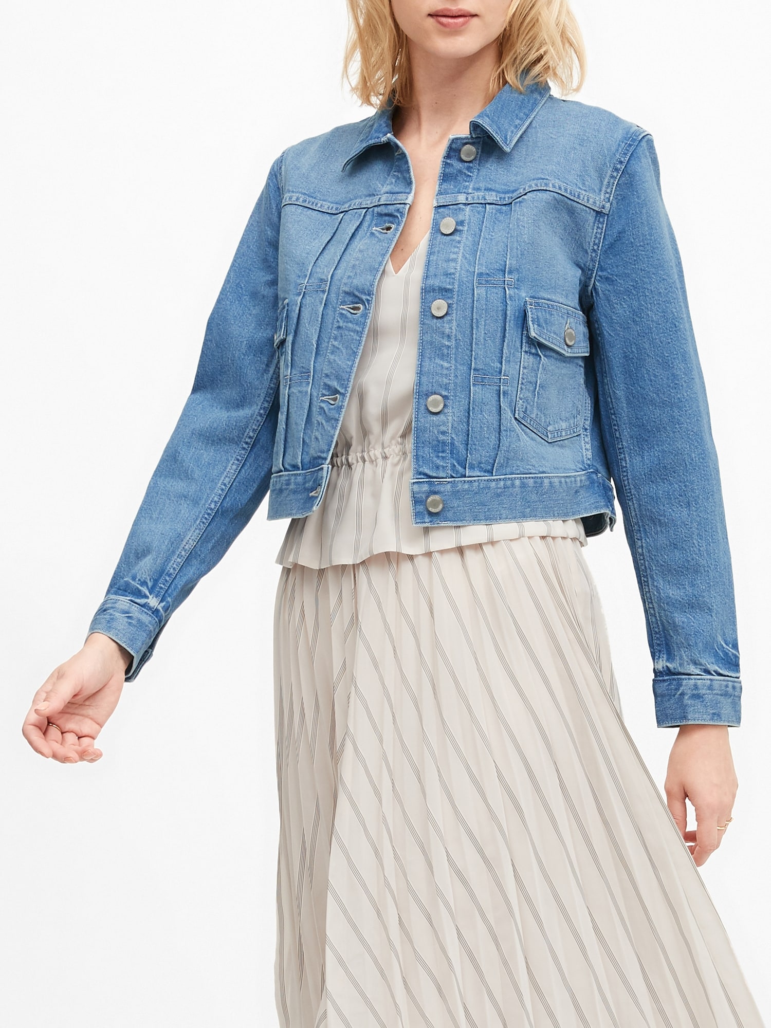 banana republic denim jacket