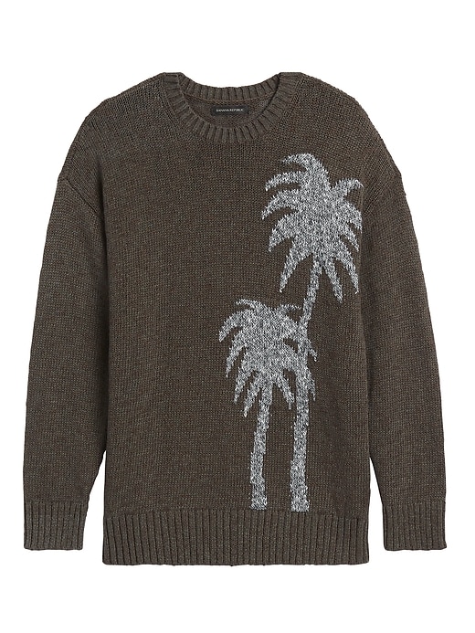 Palm Tree Sweater | Banana Republic