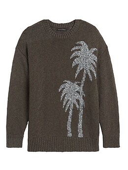 Palm Tree Sweater | Banana Republic