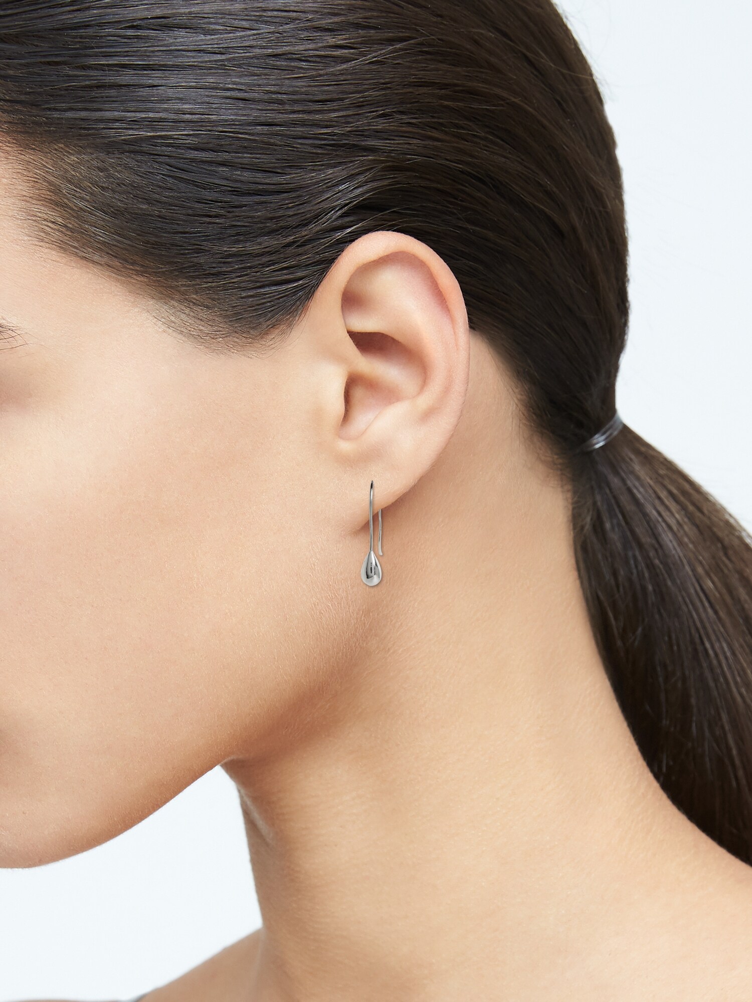 Teardrop Linear Earrings