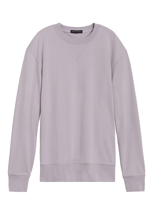 Core Temp Terry Sweatshirt | Banana Republic