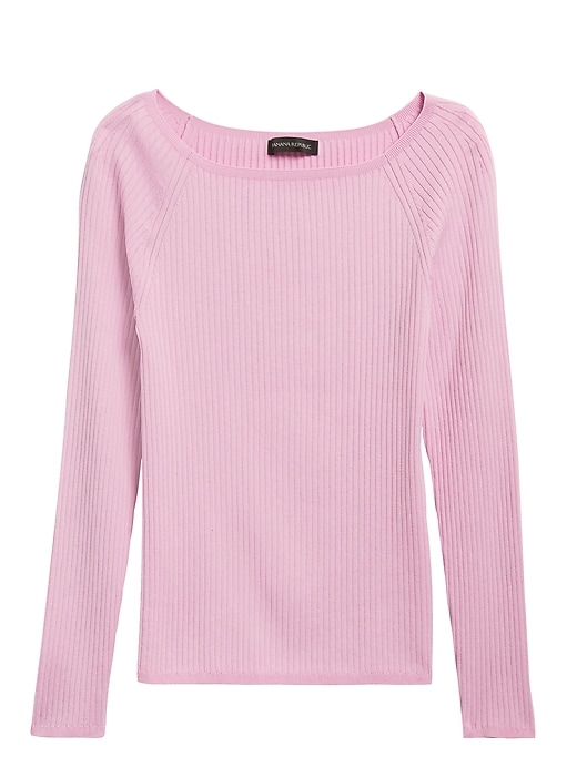 Boat-Neck Sweater Top | Banana Republic