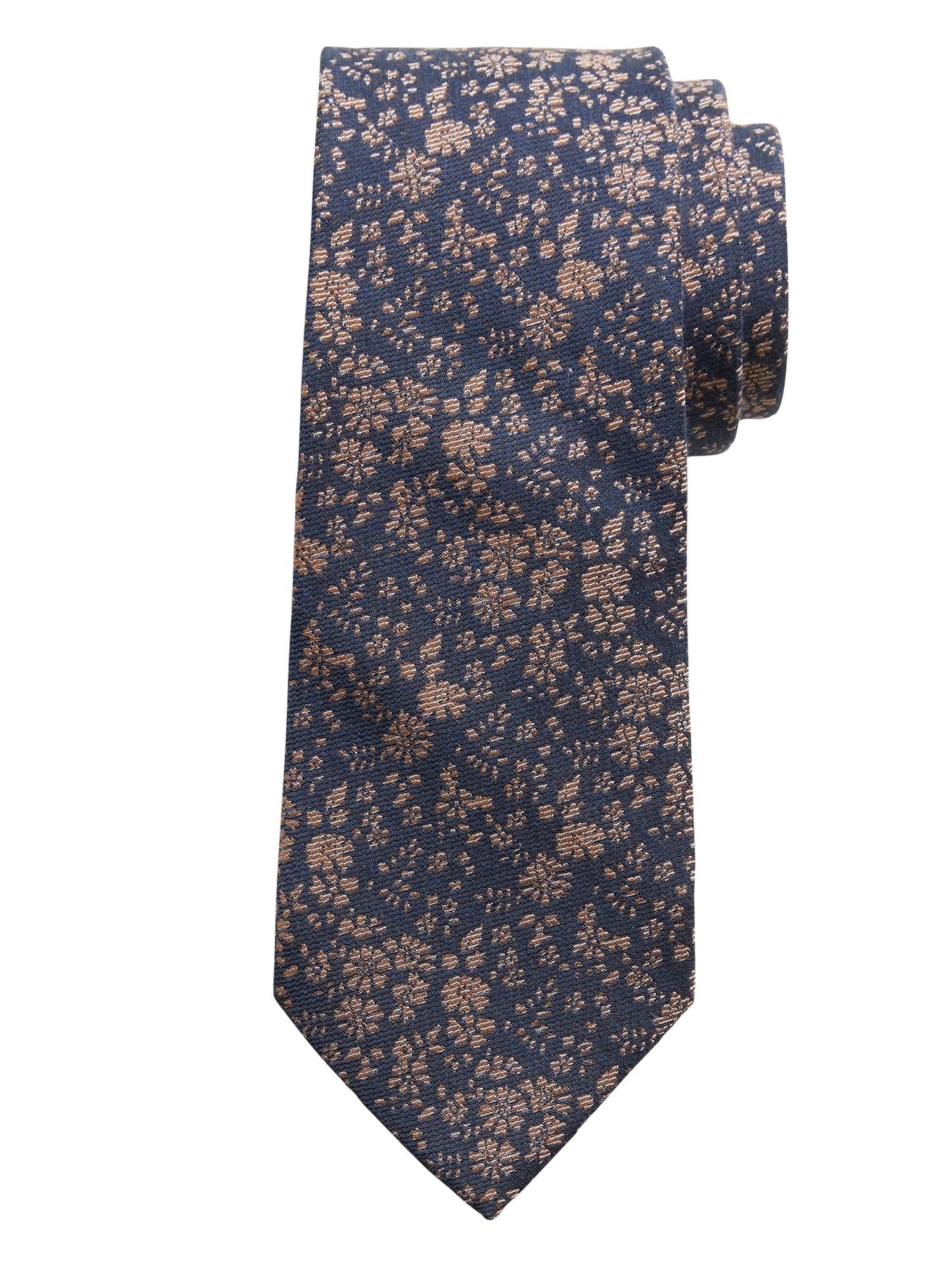 Floral Field Cotton-Silk Tie