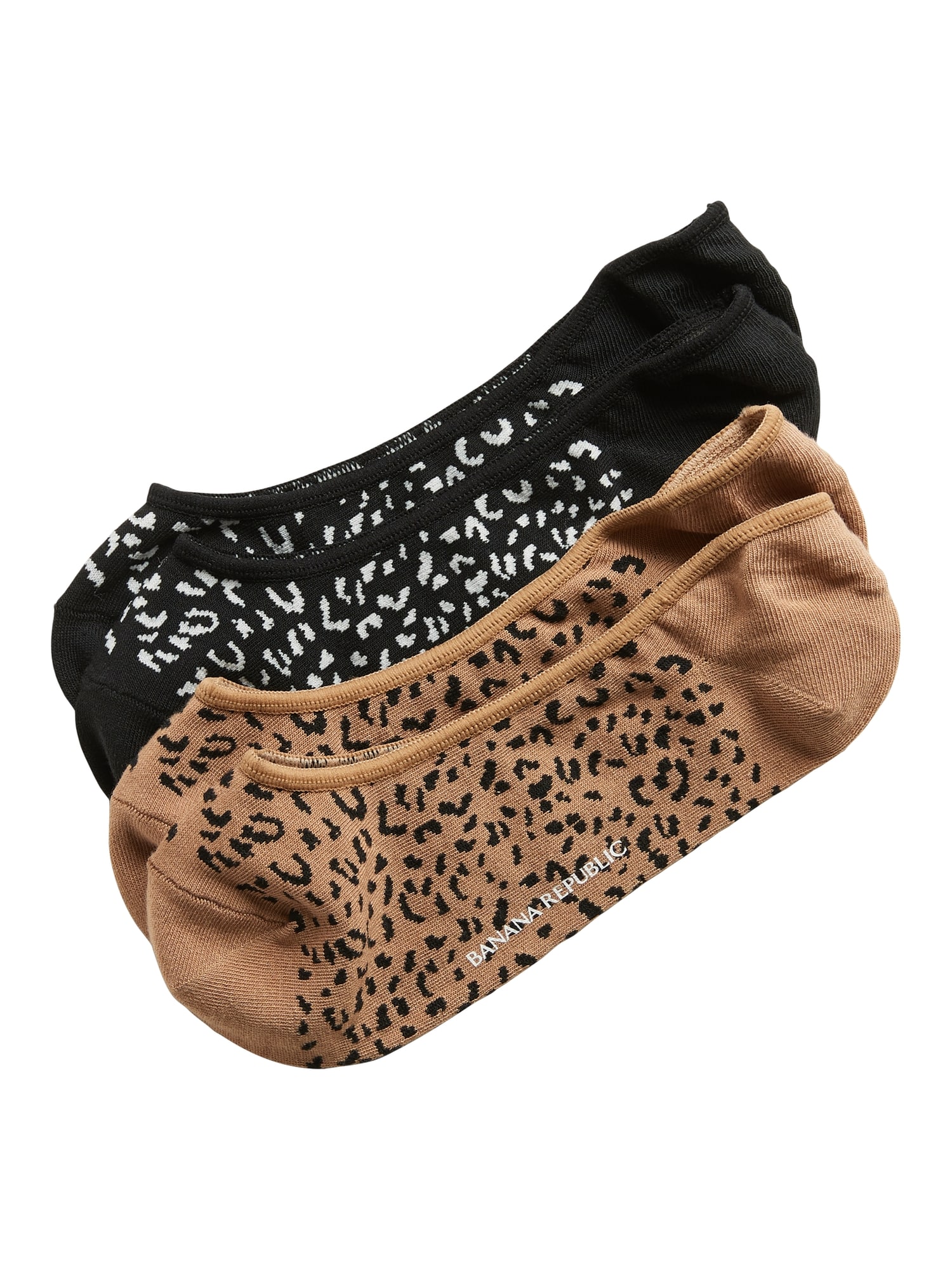 Cheetah Liner Sock 2-Pack