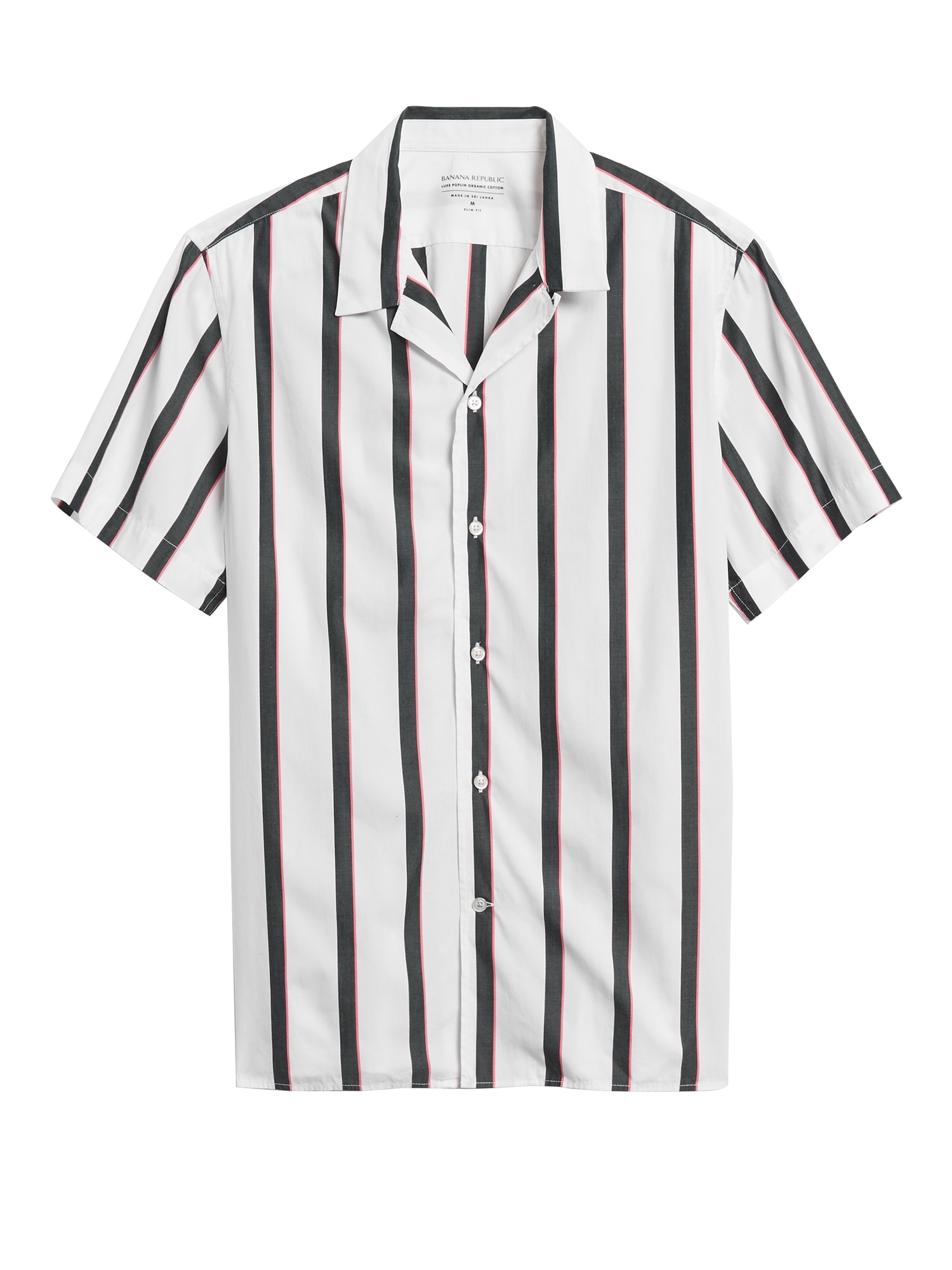 Slim-Fit Luxe Poplin Resort Shirt
