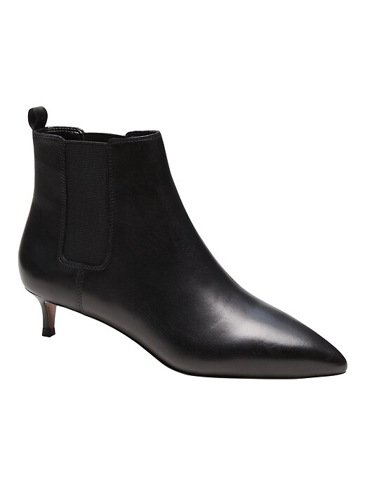 Kitten Heel Chelsea Boot Banana Republic