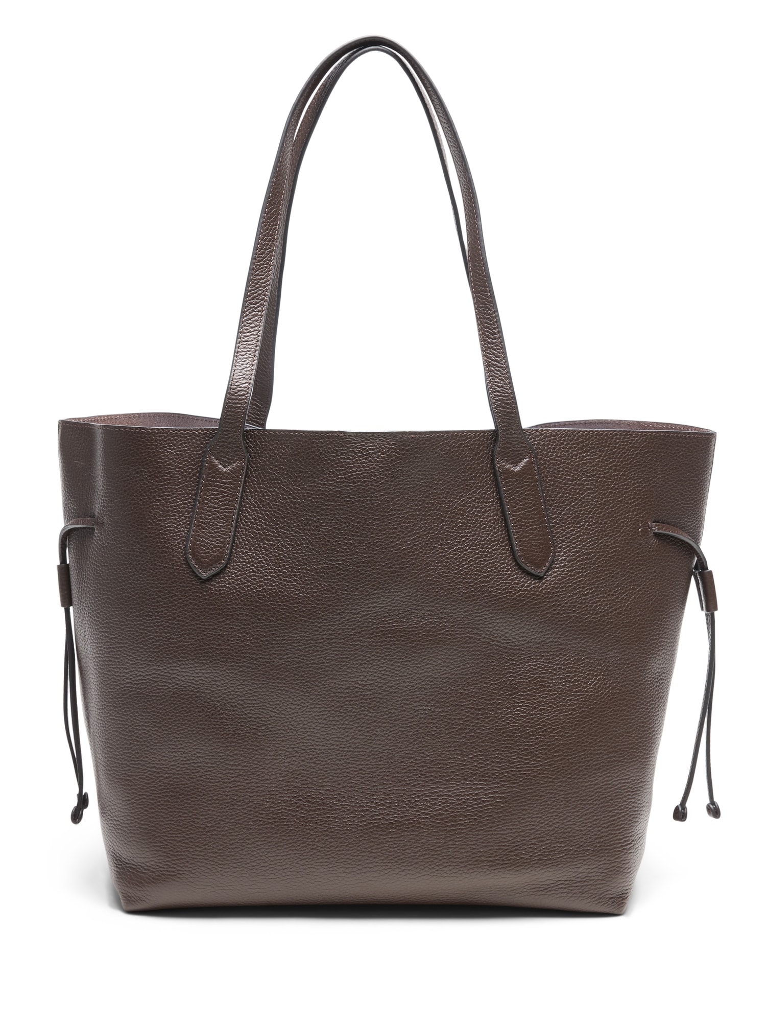Leather Unstructured Tote