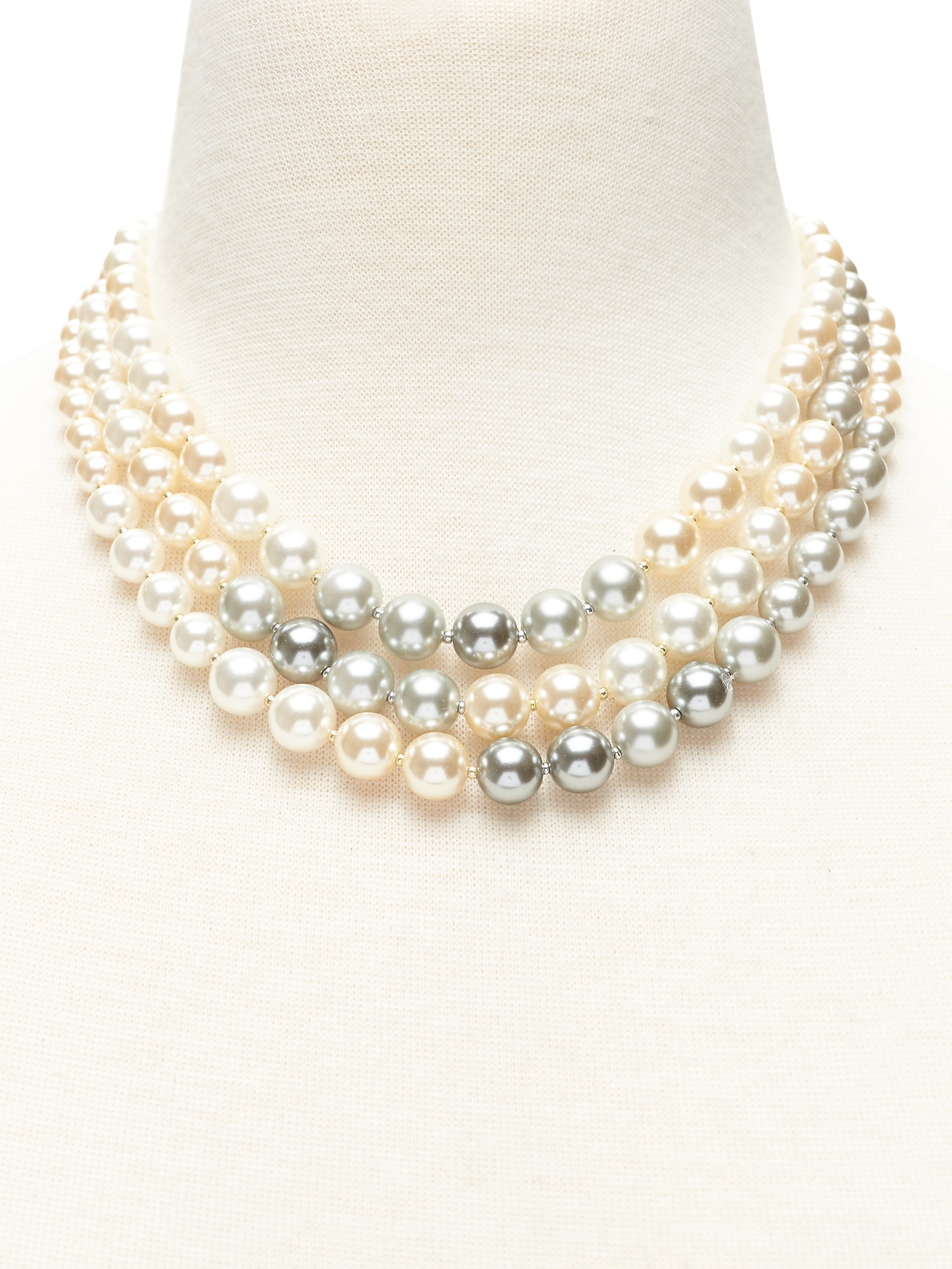 Pearl Statement Layered Necklace
