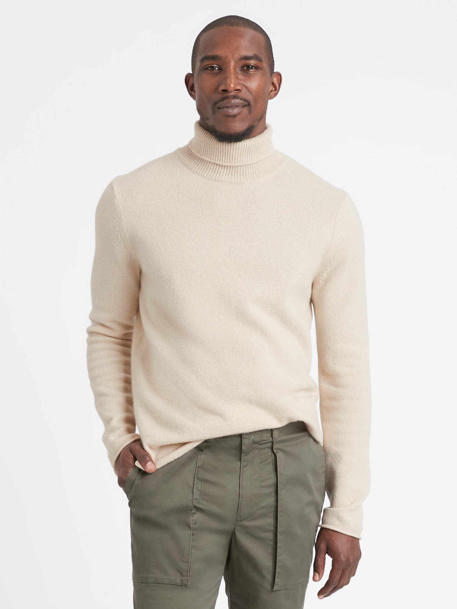Heritage Recycled Cashmere Turtleneck Sweater