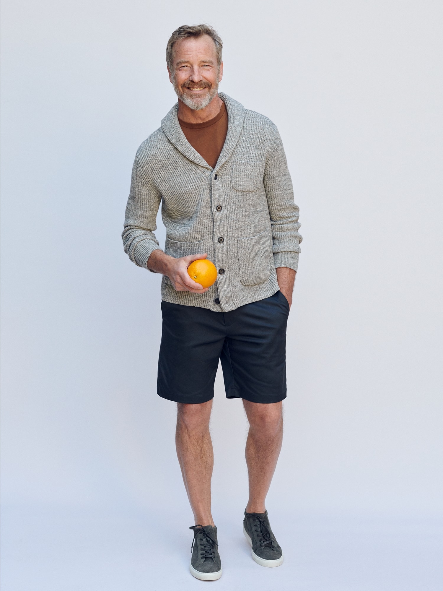 Chandail cardigan en coton SUPIMAMD