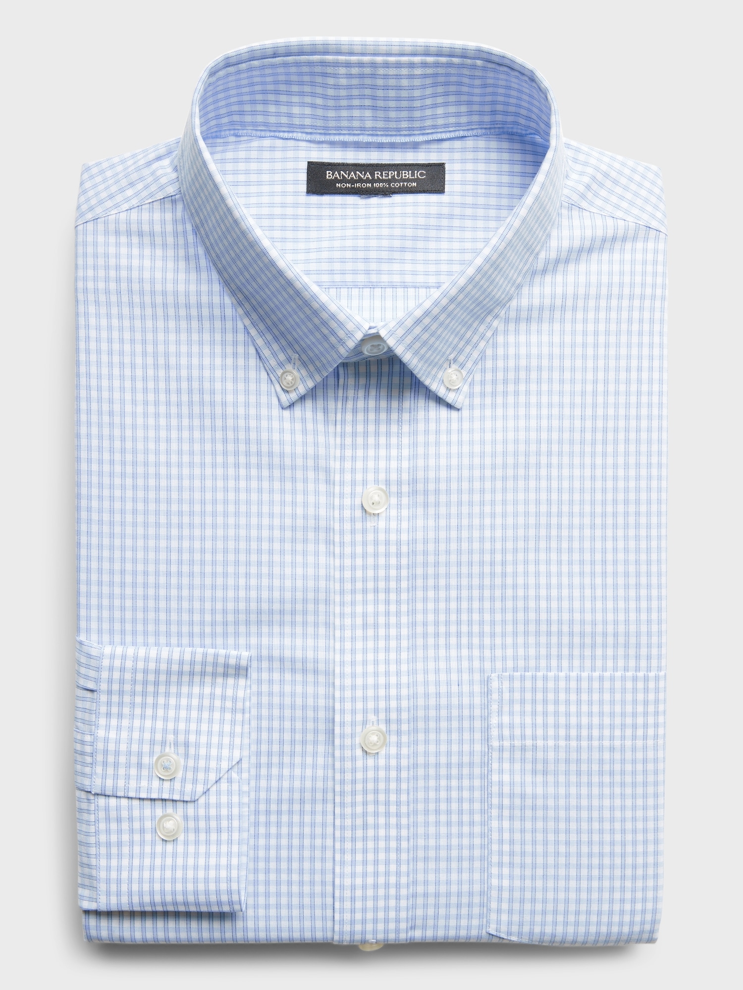 banana republic slim fit non iron dress shirt