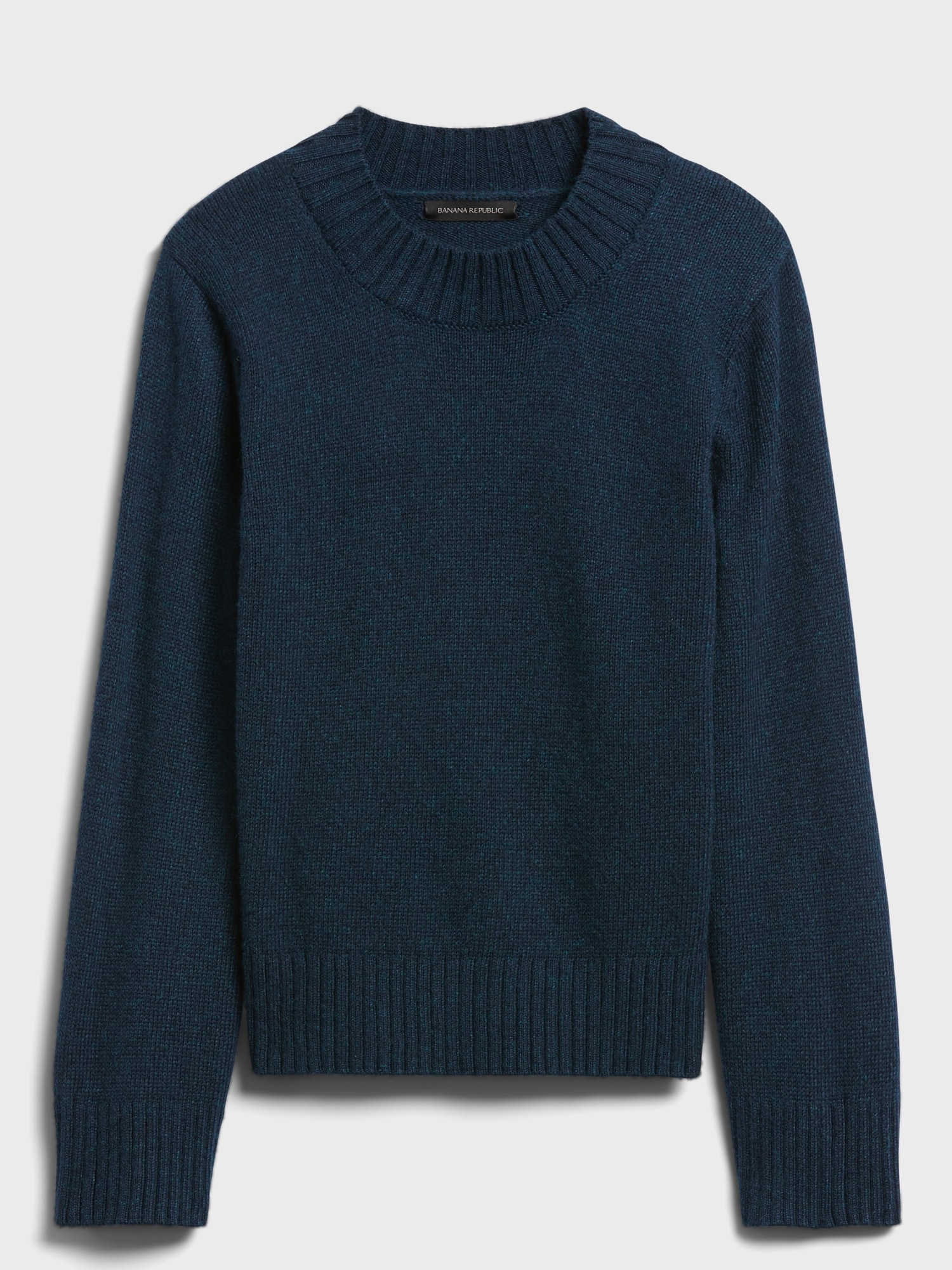 Cotton-Blend Bell-Sleeve Sweater | Banana Republic