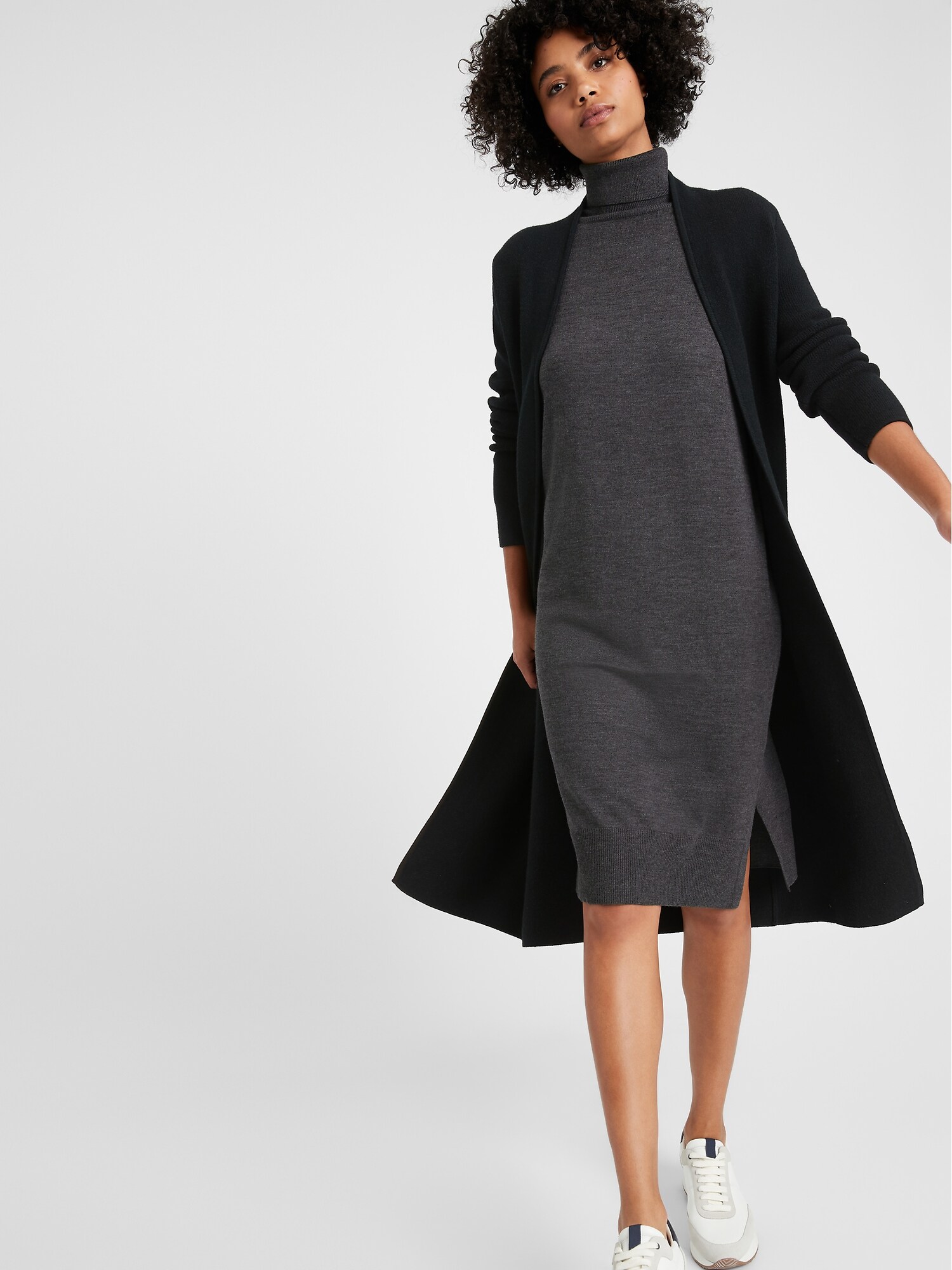 banana republic turtleneck dress