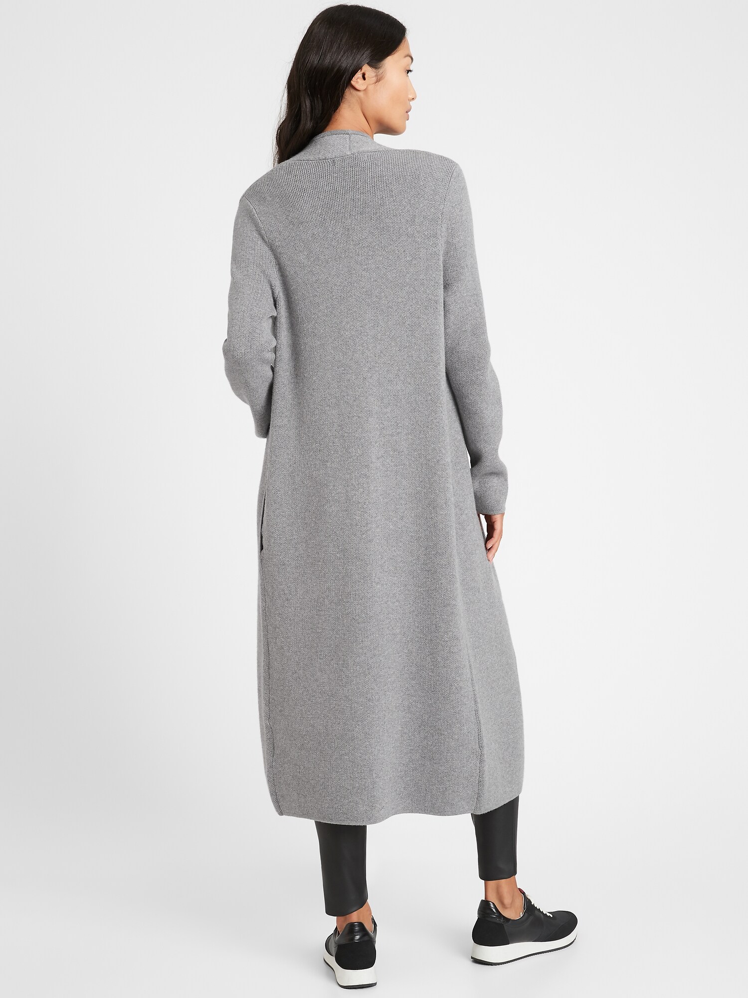 Birdseye duster coatigan Clearance