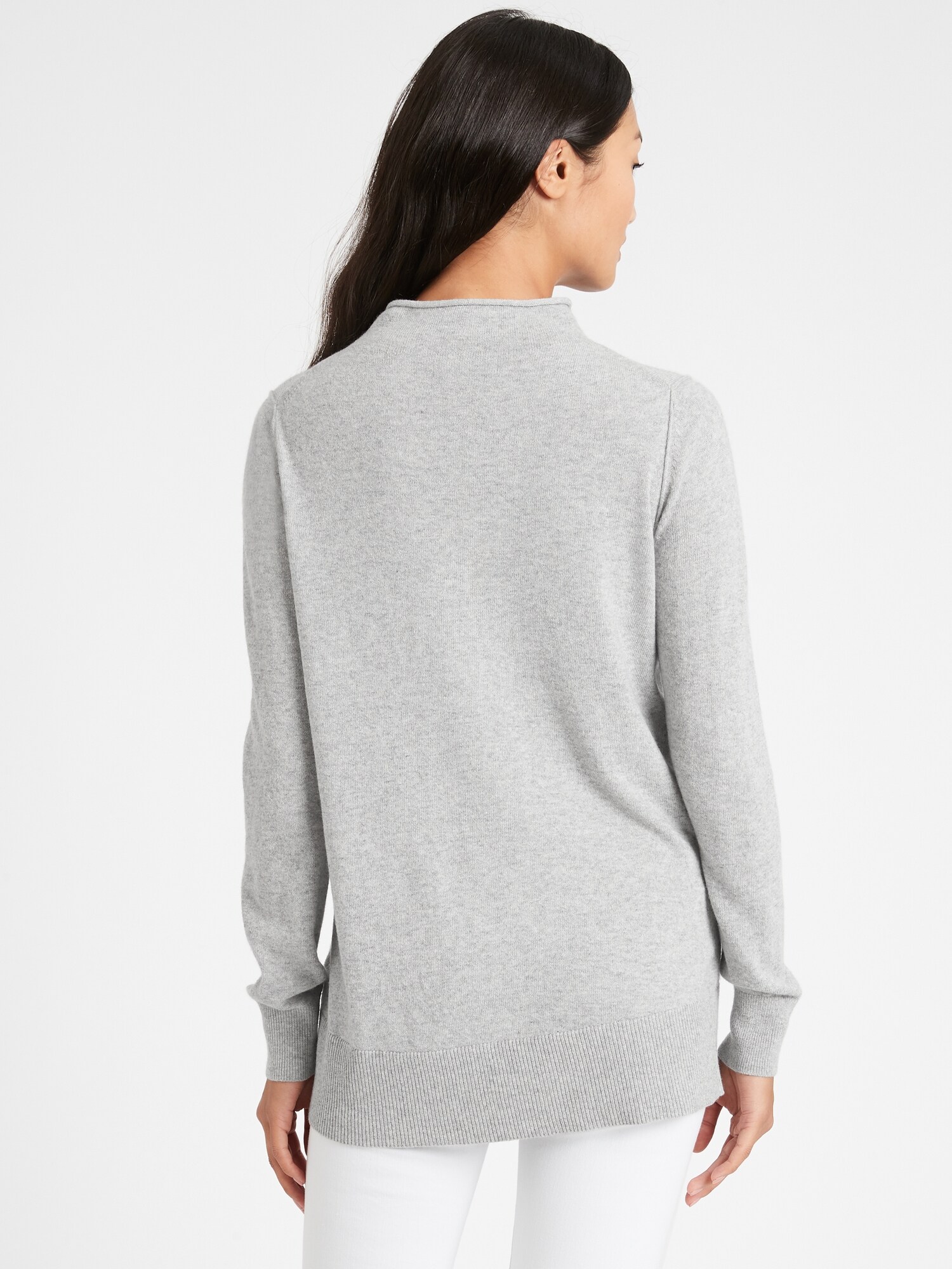 Italian Wool-Blend Sweater Tunic