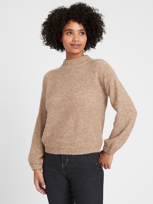 Gap balloon sleeve sweater best sale