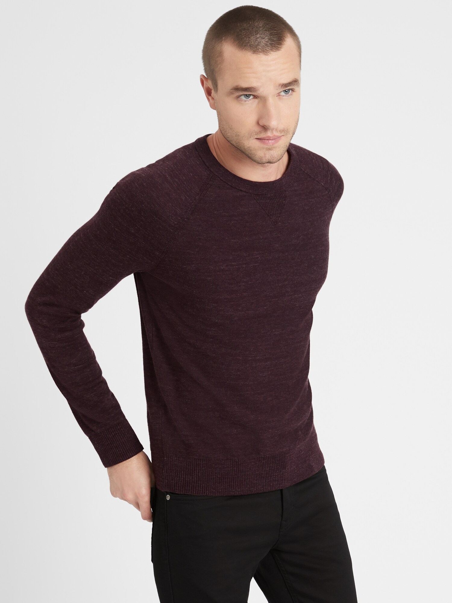 Organic Cotton Raglan Sweater