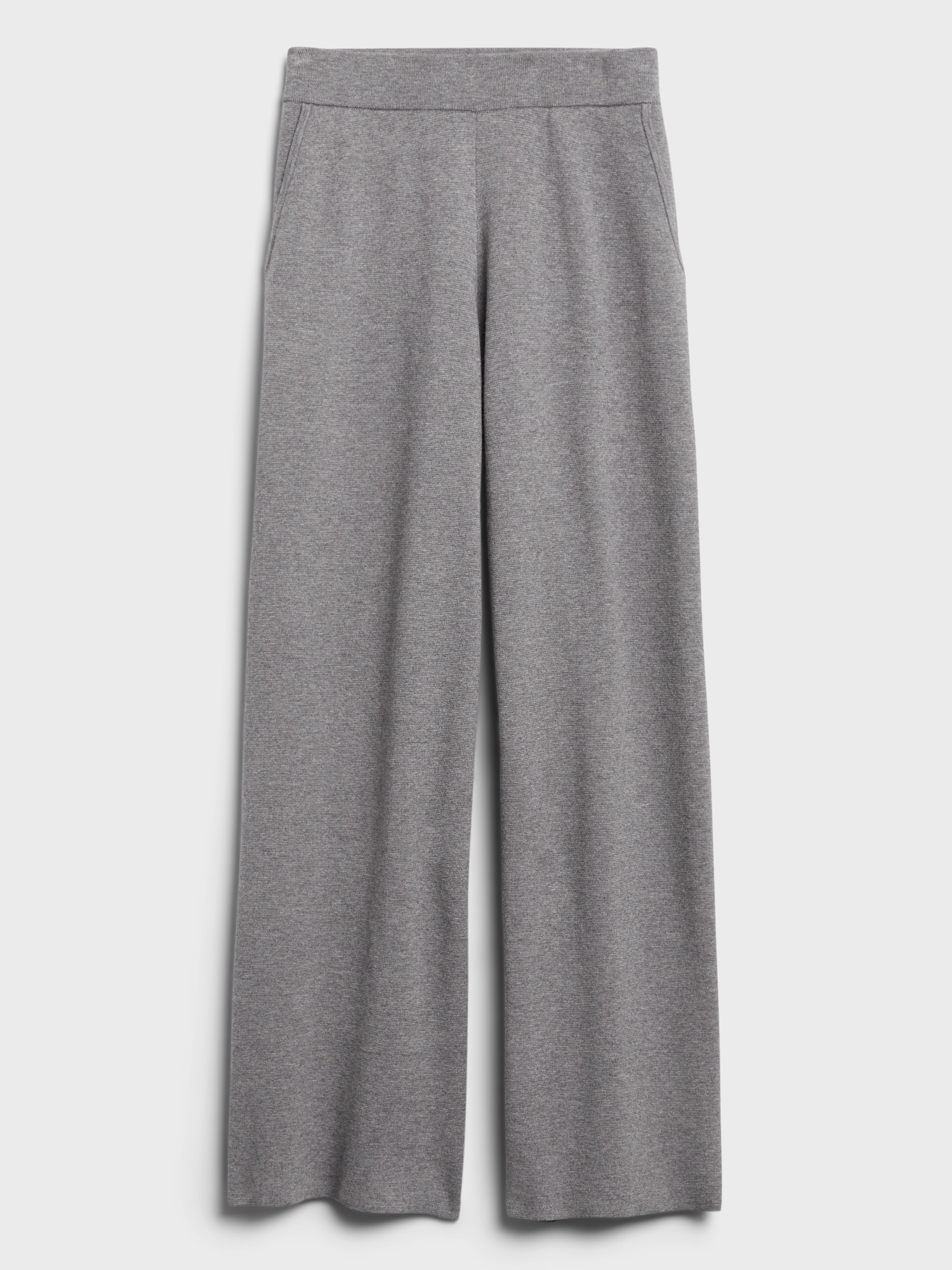 Petite Wide-Leg Sweater Pant