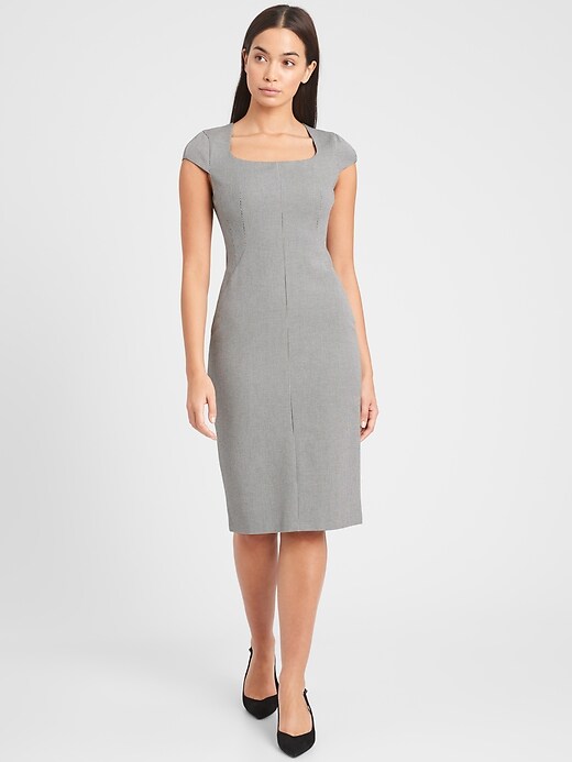 Banana republic grey dress online