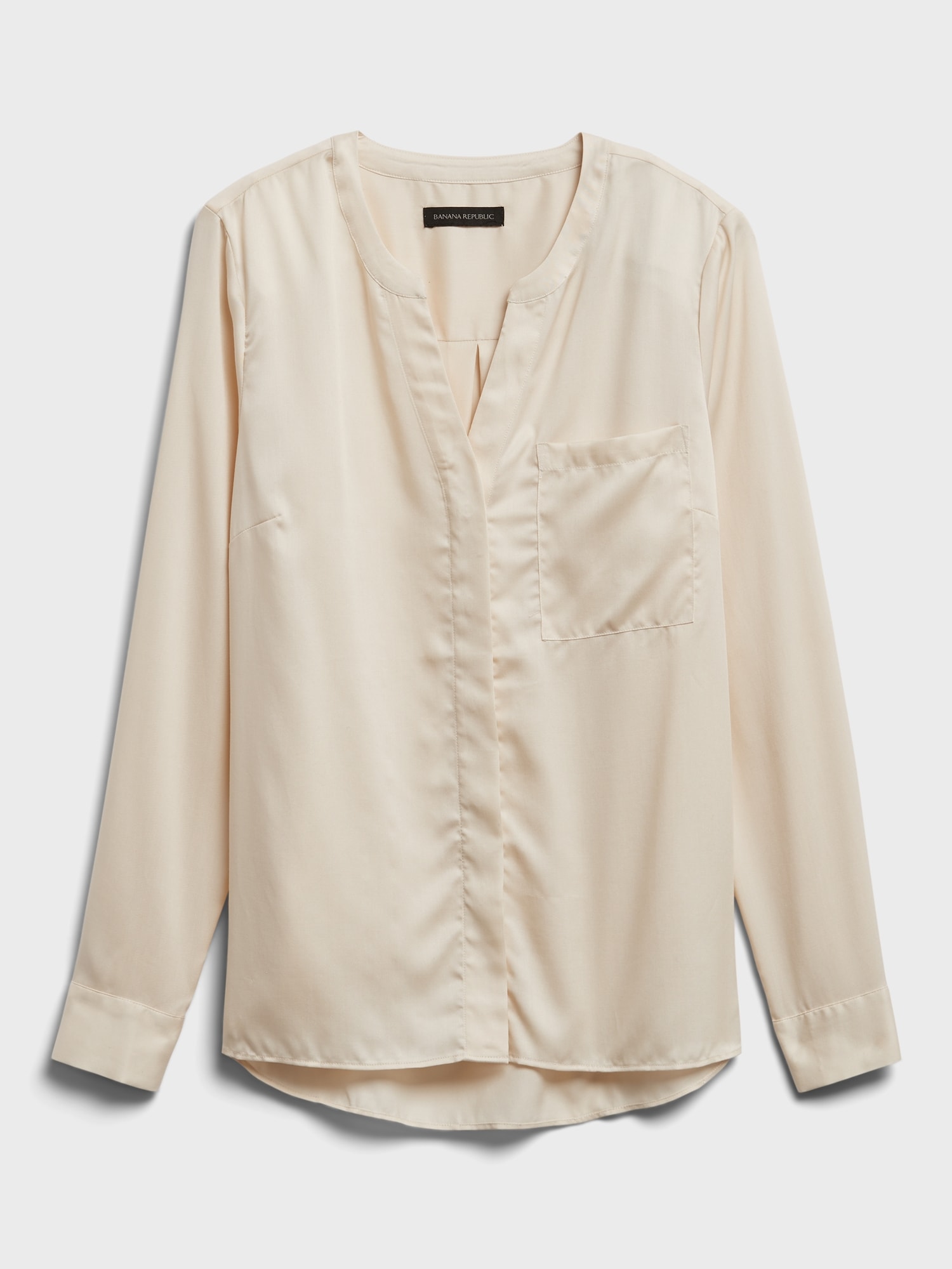 Banded Collar Shirt | Banana Republic