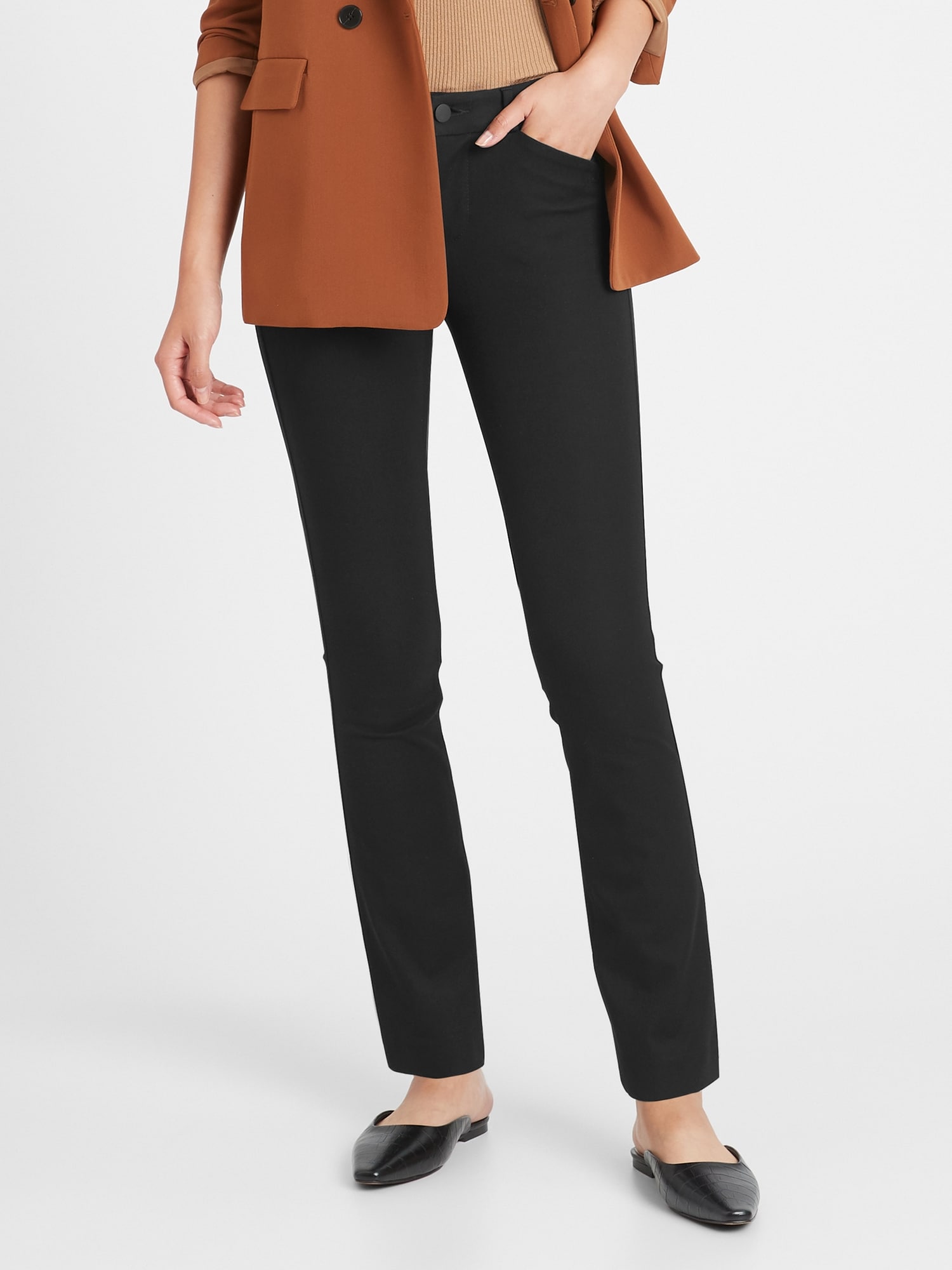 Mid-Rise Straight Sloan Pant