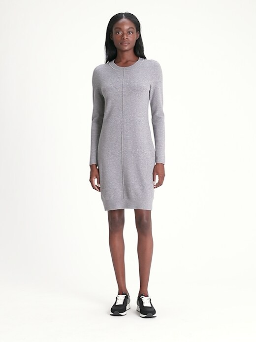 Petite hot sale sweatshirt dress