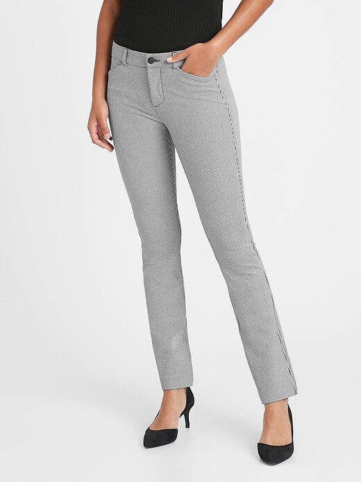 Petite Mid-Rise Straight Sloan Pant