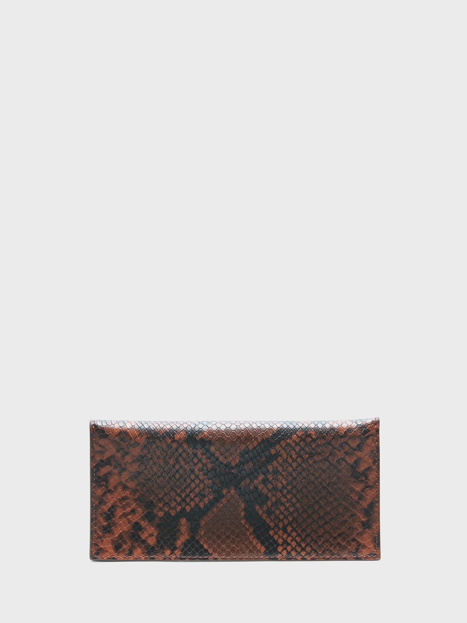 Snake Print Vegan Leather Wallet