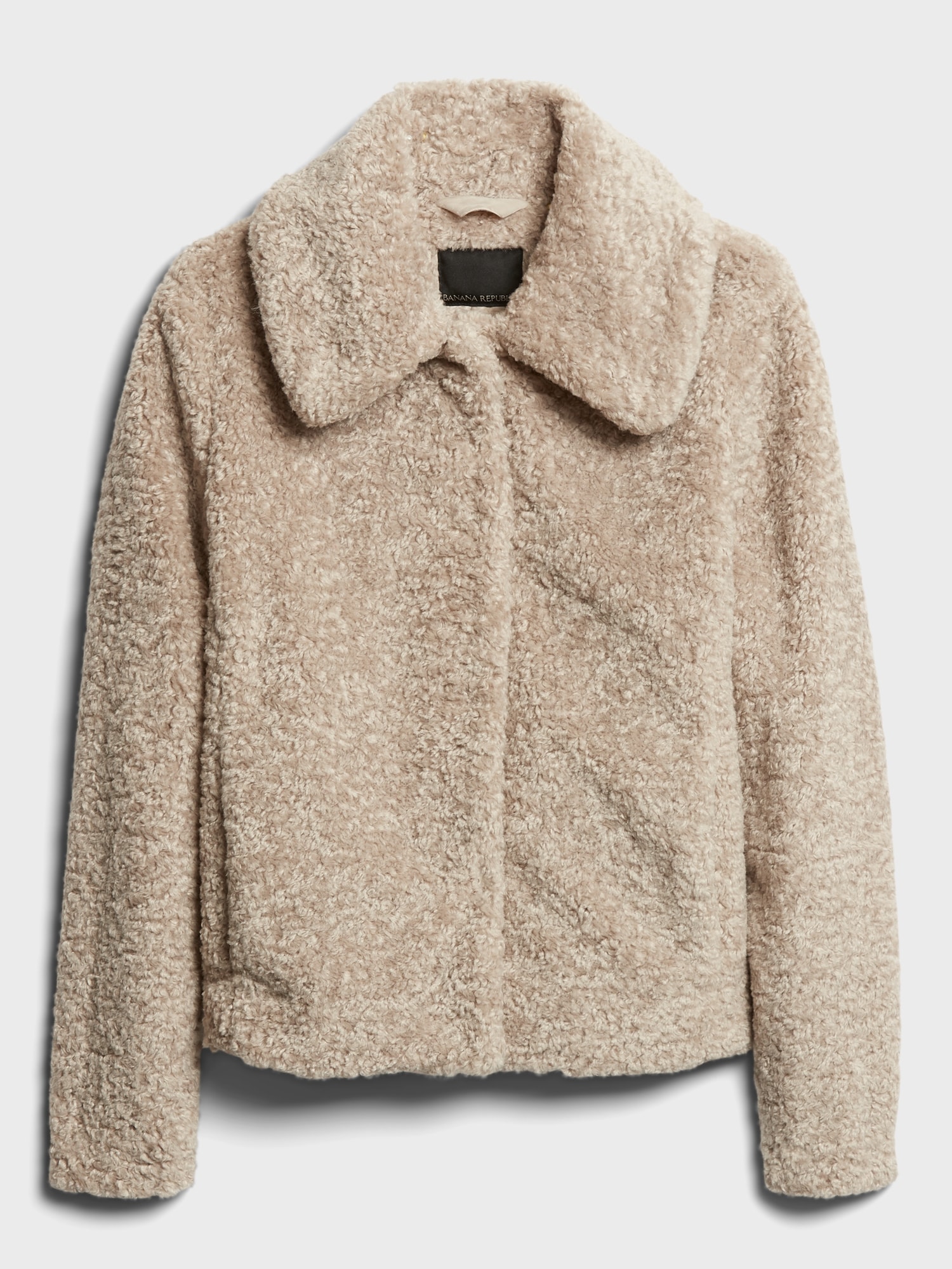 Petite sherpa cheap jacket